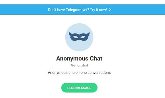 bot anonymous chat telegram