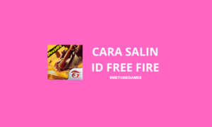 cara salin id free fire