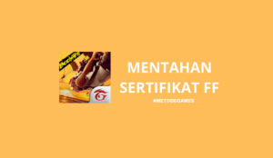 mentahan sertifikat ff