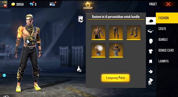 config vvip free fire max