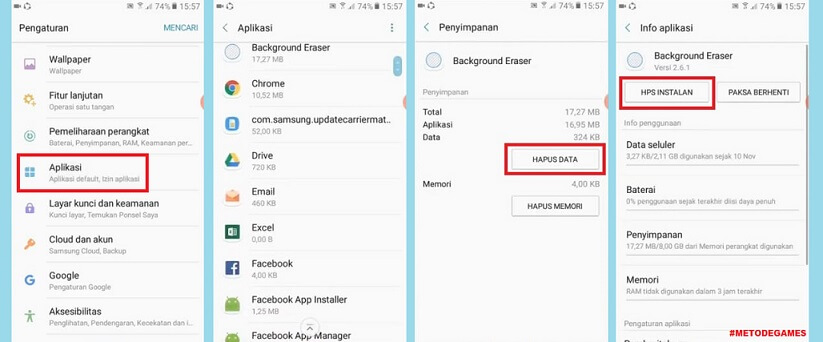 cara mengatasi ruang penyimpanan penuh hp samsung j2 prime