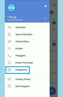 pengaturan telegram