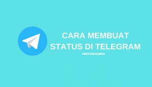 cara membuat status di telegram