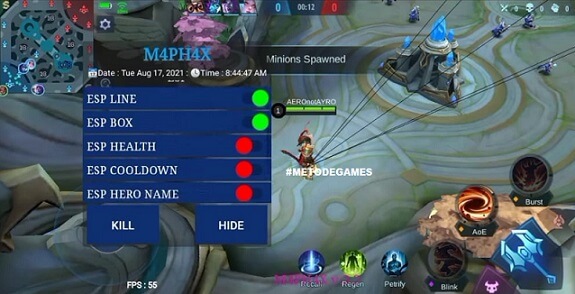 m4ph4x apk mod menu ml