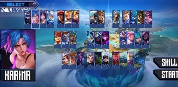 Fitur Moba Mugen Mod Apk