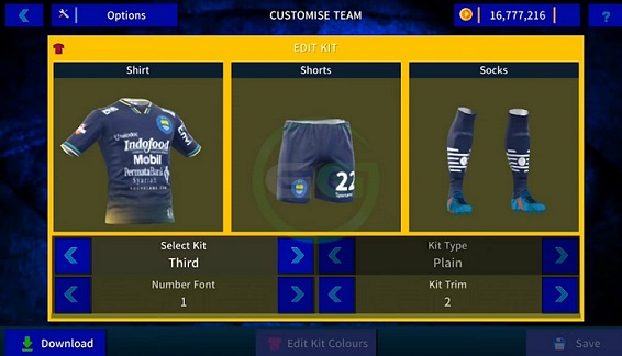 kit dls persib