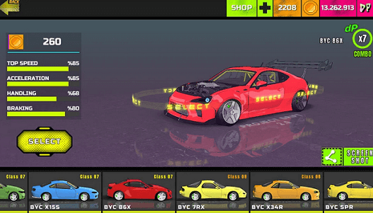 Fitur Project Drift 2.0 Mod Apk Unlimited Money