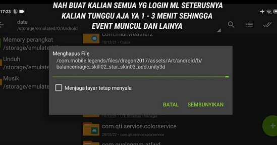 Cara Pasang ML Lite Apk