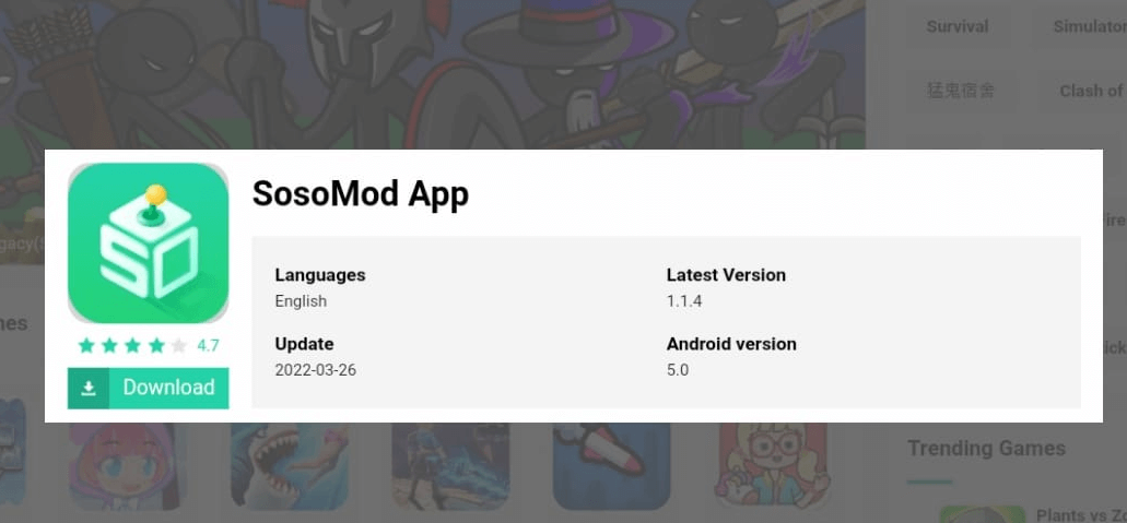 Download Sosomod Mod Apk Terbaru 2022