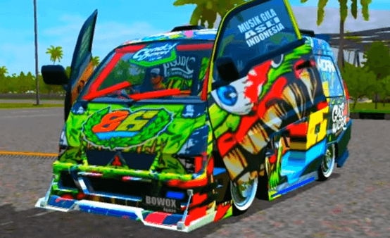 Mod Angkot Bussid Racing Full Strobo