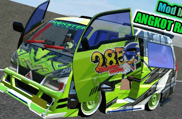 Mod Bussid Angkot Racing Drag