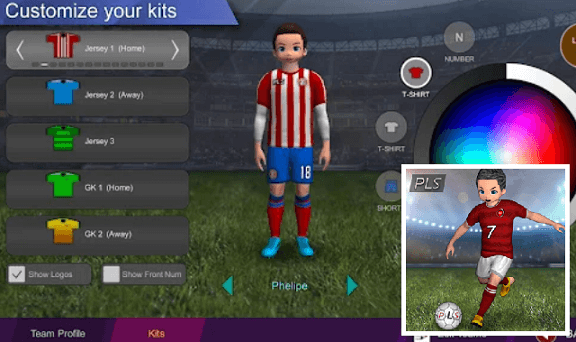 Fitur Andalan Pro League Soccer Mod Apk