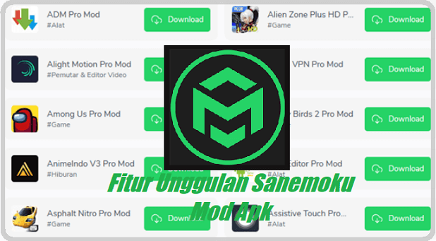 Fitur Unggulan Sanemoku Mod Apk