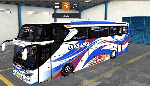 Mod Bus Pariwisata Diva Jaya Trans JB3