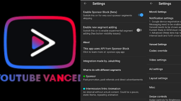 Fitur Unggulan Youtube Vanced Mod Apk