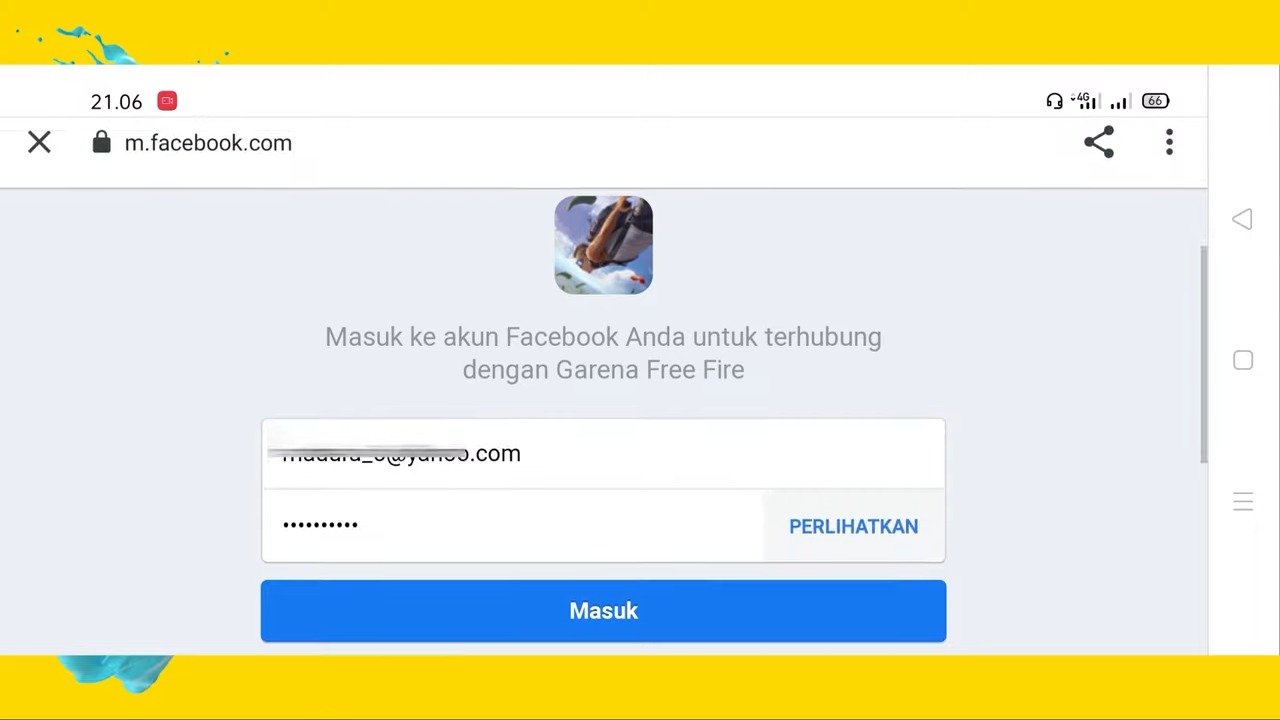 cara mengatasi free fire tidak bisa login facebook 2