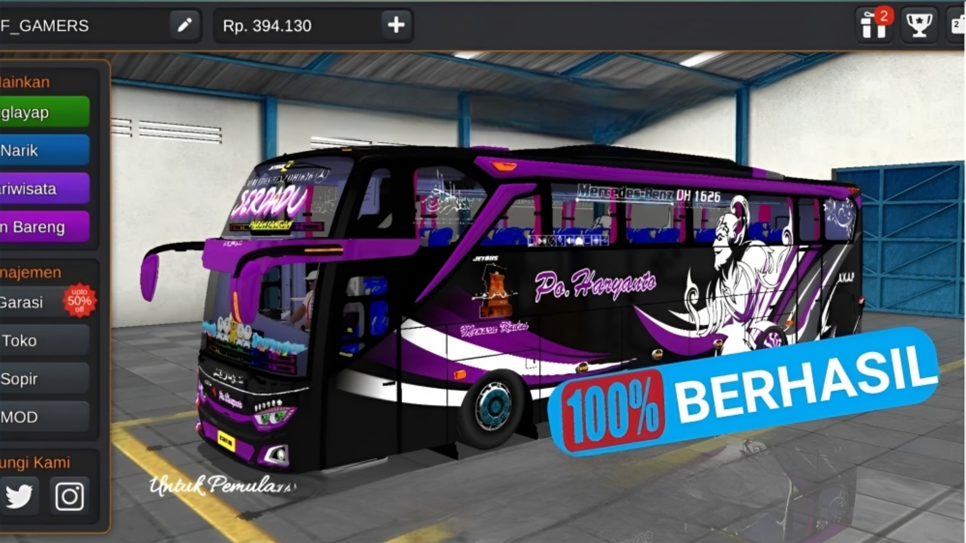 Penjelasan Singkat Bus Simulator Indonesia MOD Apk