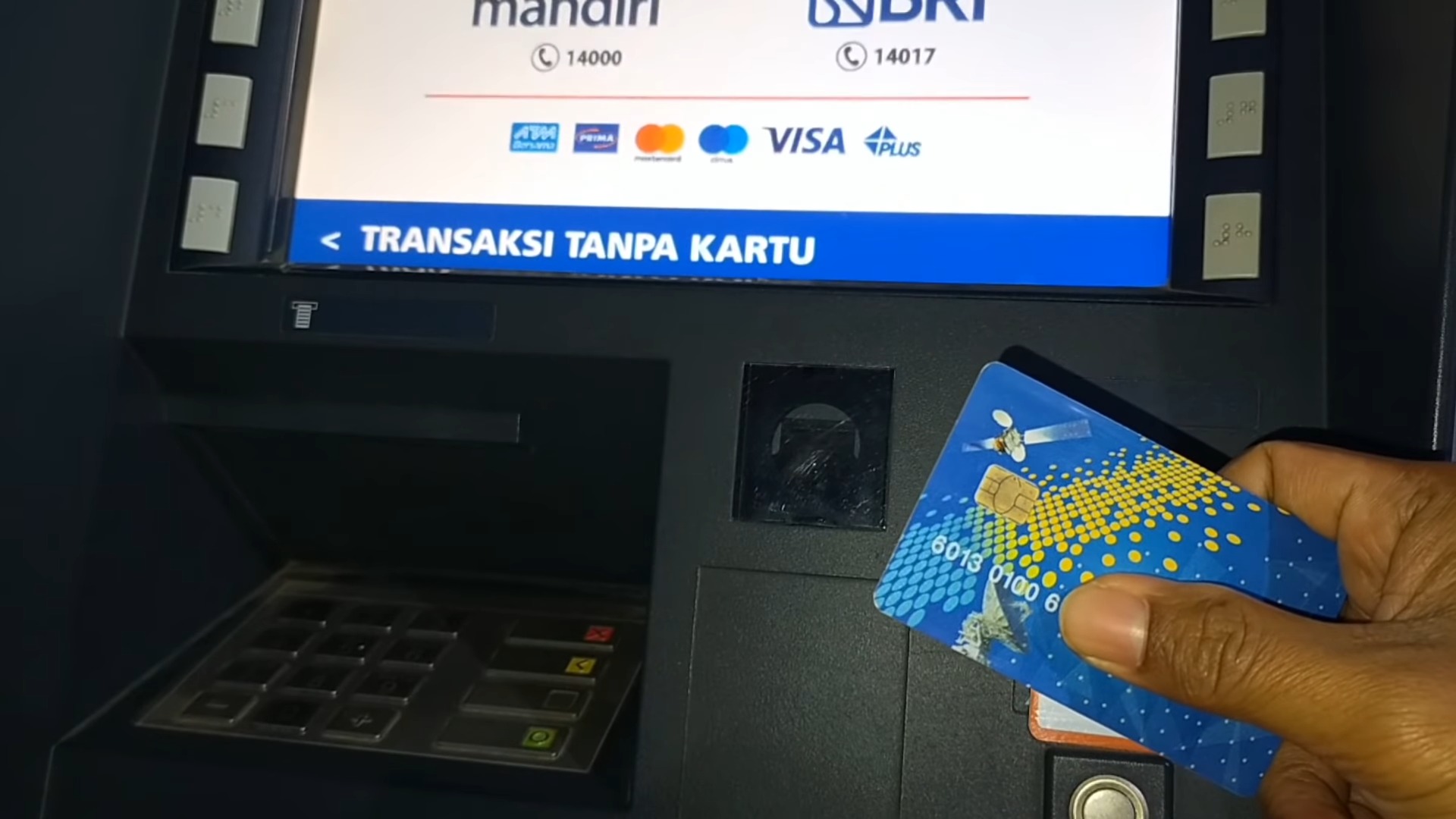 cara ambil uang di ATM BRI 3