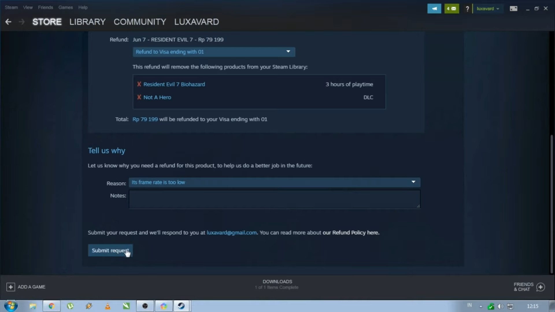 cara refund game Steam 3