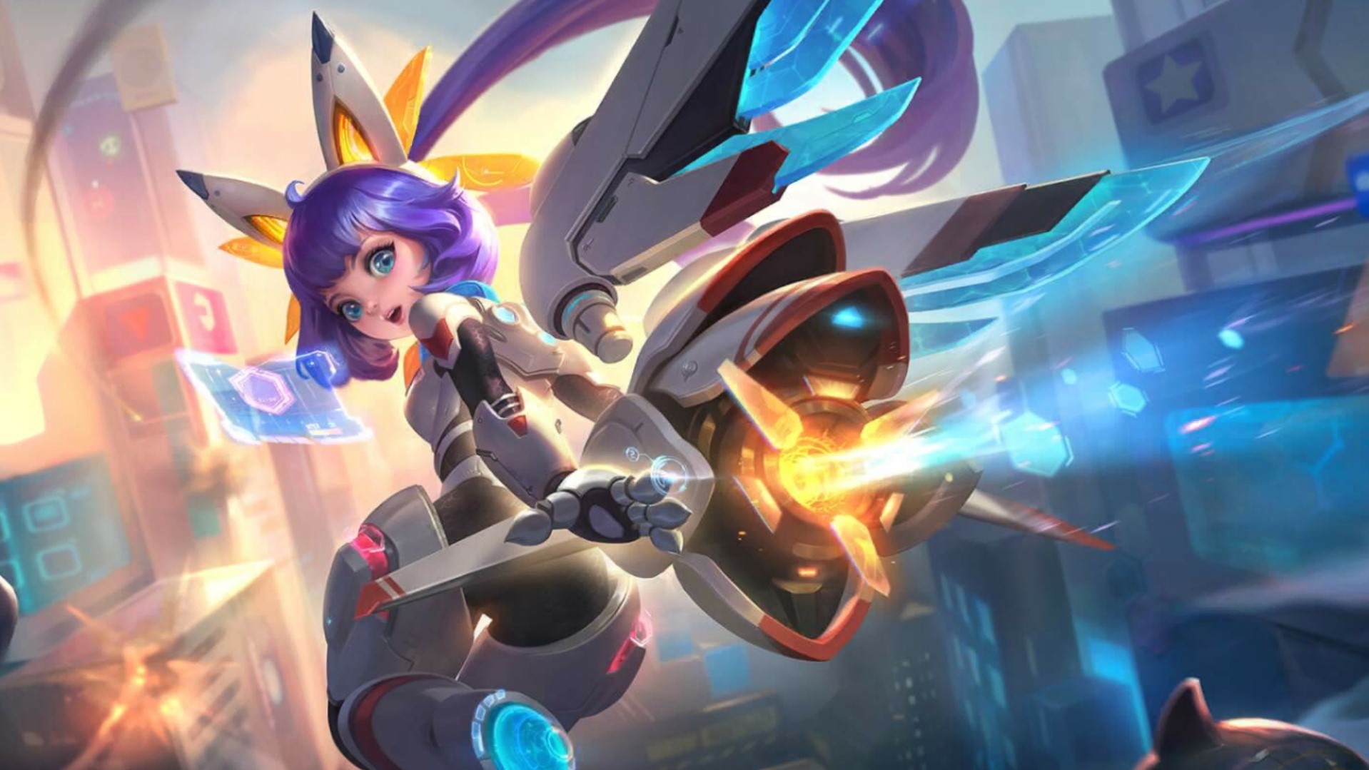 Hero Nana Skin Mecha Baby Mobile Legends