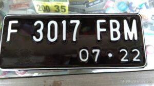 Kode Wilayah Plat Nomor F