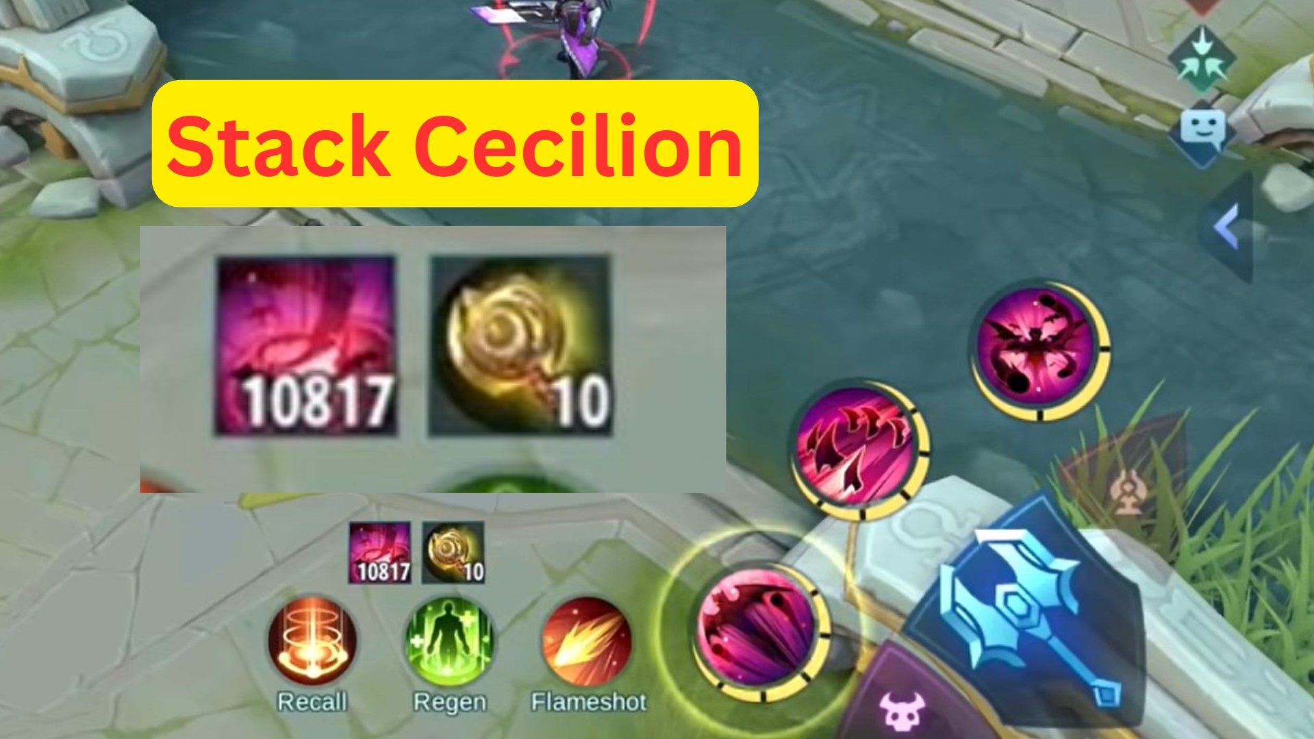 Stack Cecilion Mobile Legends