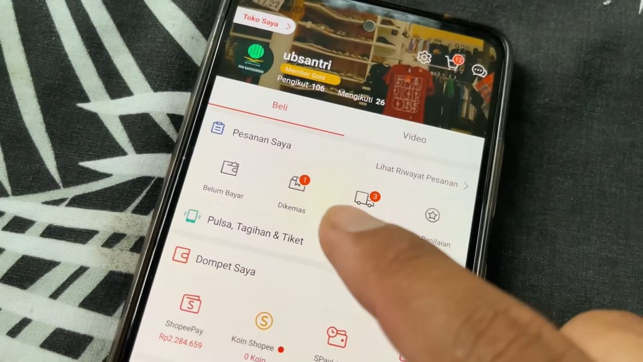 cara membatalkan pesanan di Shopee 2