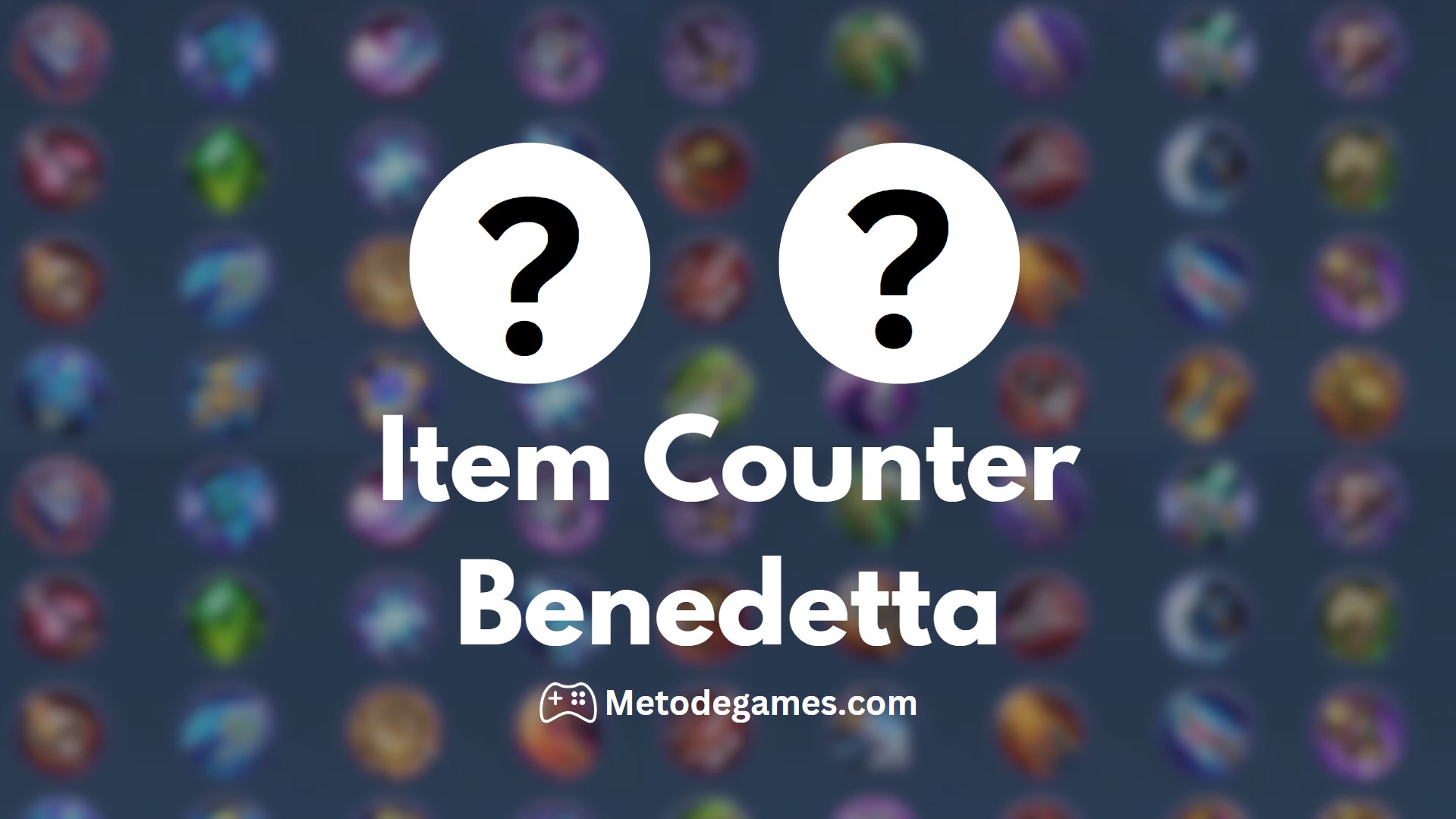 Item Counter Benedetta Mobile Legends