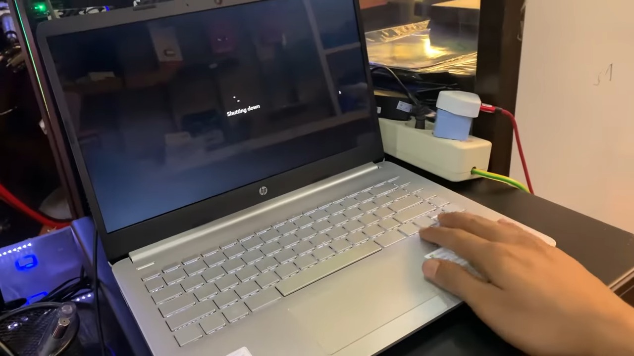 cara mematikan laptop dengan keyboard 3