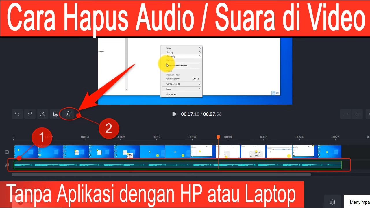 Cara Menghilangkan Suara di Video dengan Mudah