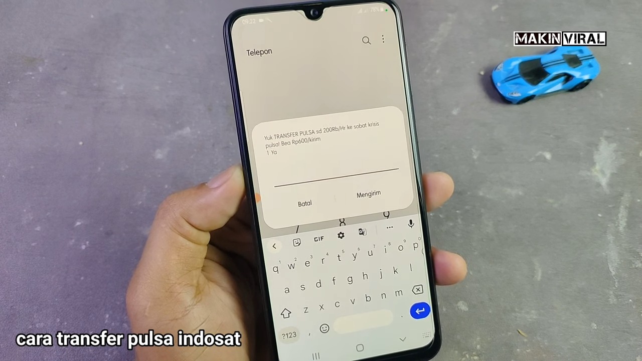 cara mengirim pulsa Indosat ke Indosat 2