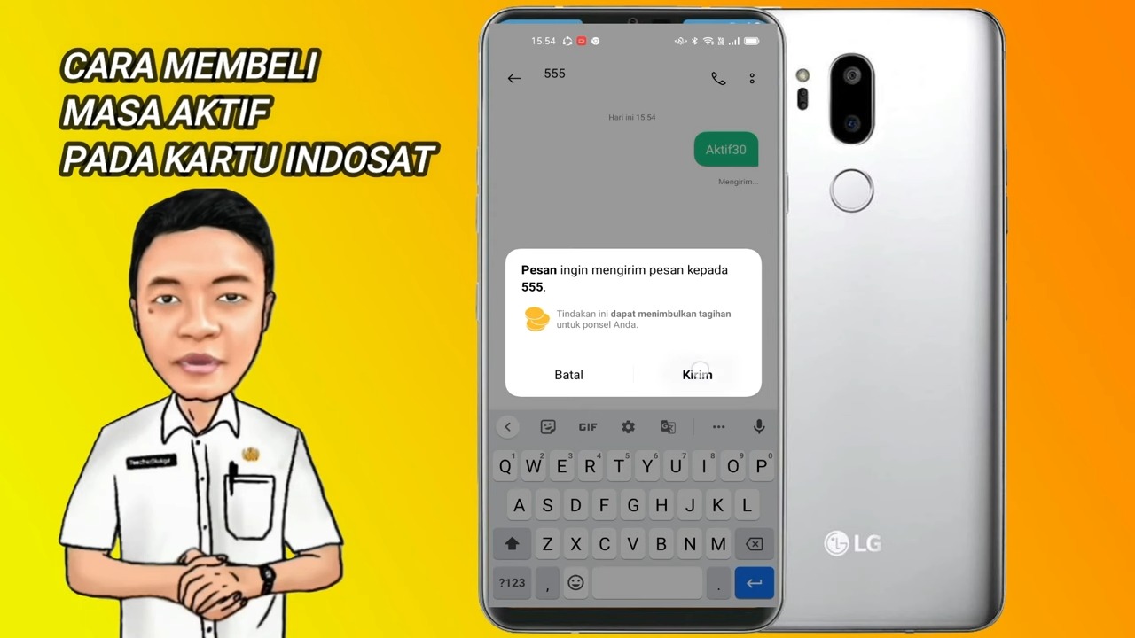 cara beli masa aktif Indosat 2