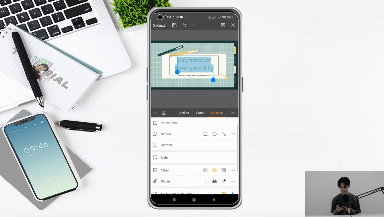 cara membuat PowerPoint di HP 2