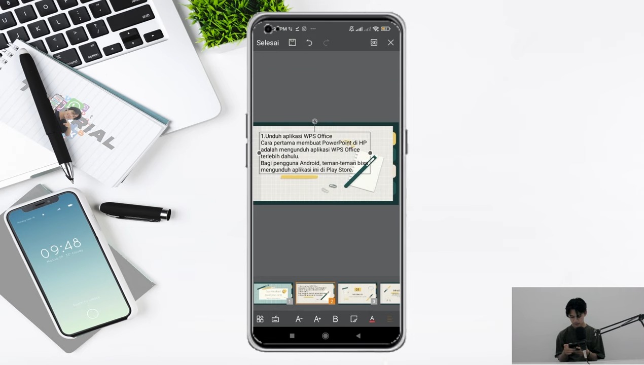 cara membuat PowerPoint di HP 3