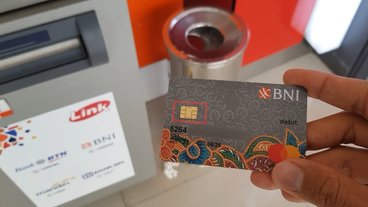 cara mengambil uang di ATM BNI 2