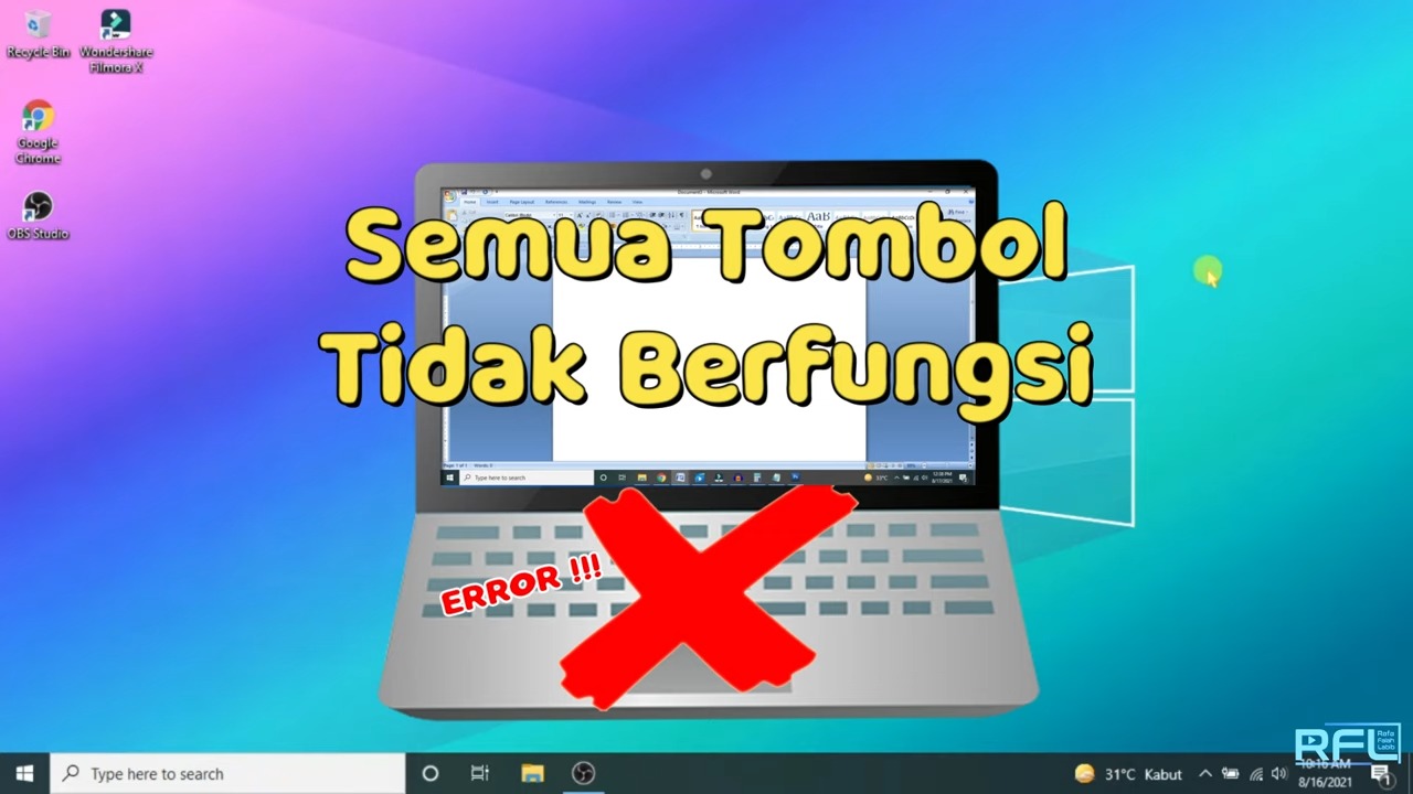 Cara Mengatasi Keyboard Laptop Tidak Berfungsi