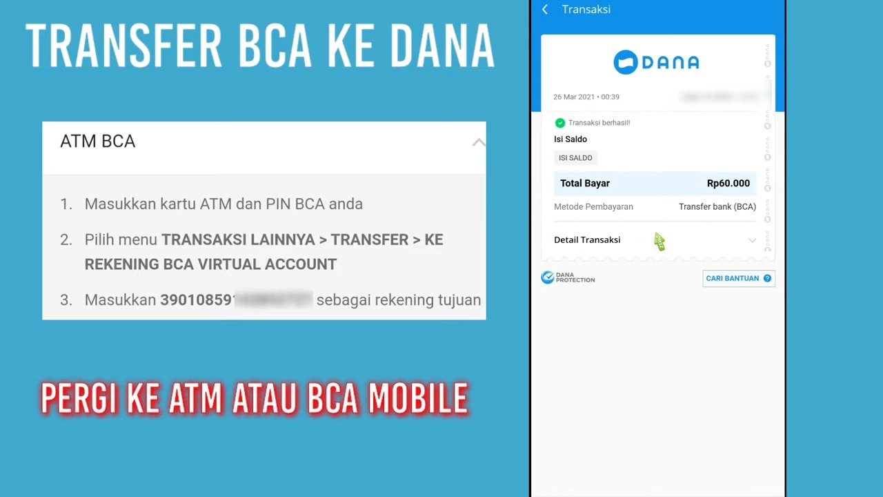 cara top up DANA lewat BCA 3