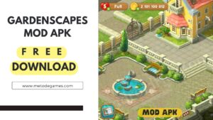 Download Gardenscapes Mod Apk Unlimited Coins & No Ads!