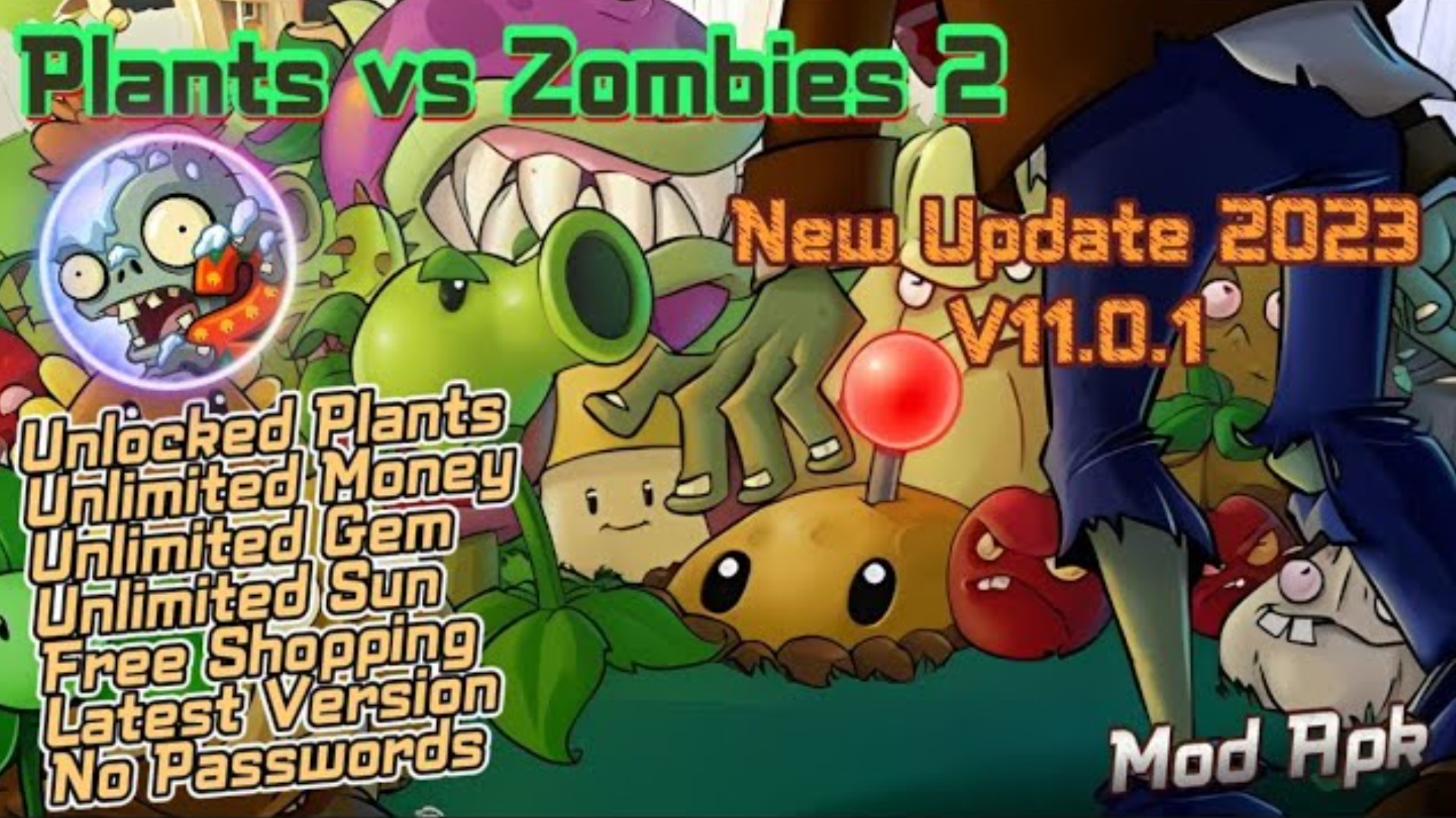 Penjelasan PVZ 2 Mod Apk