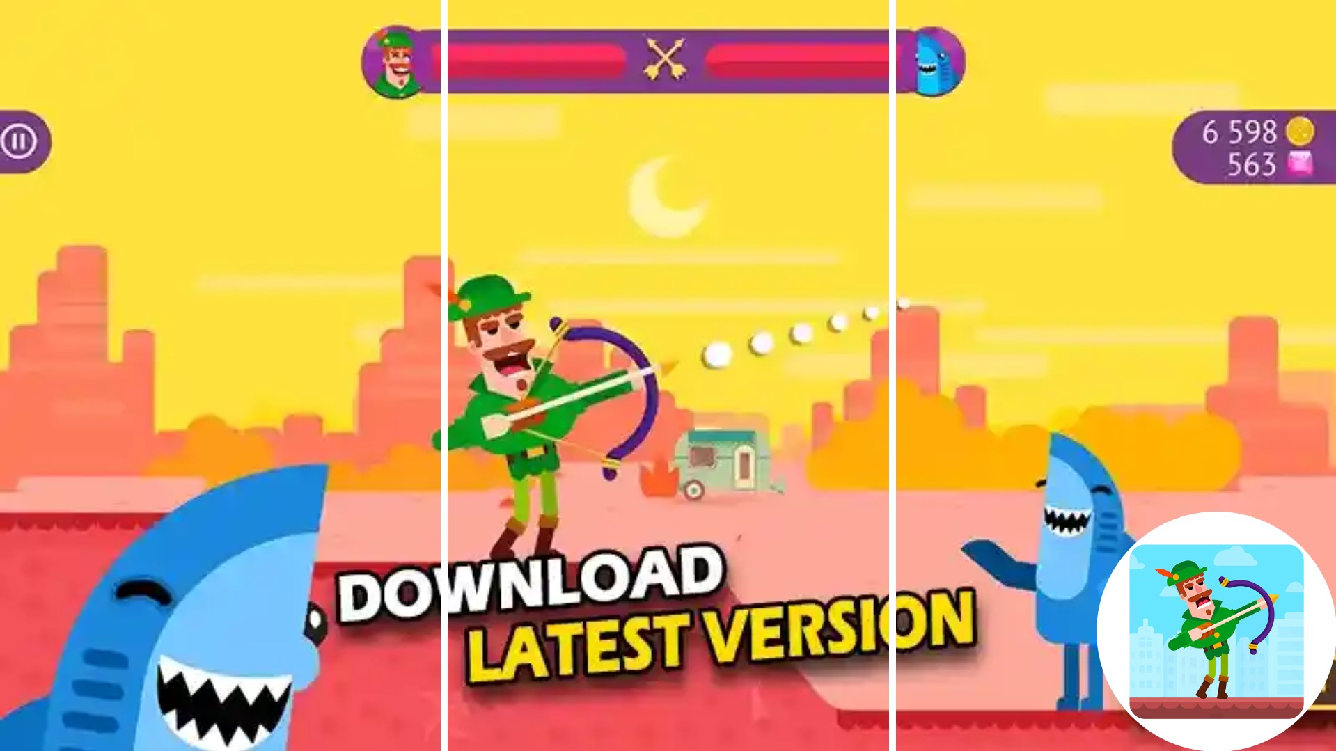 Penjelasan Singkat Game Bowmaster Mod Apk