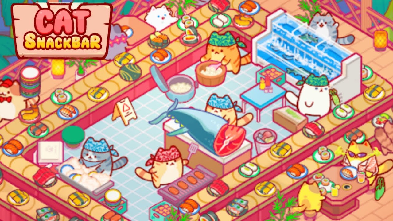 Penjelasan Singkat Game Cat Snack Bar Mod Apk