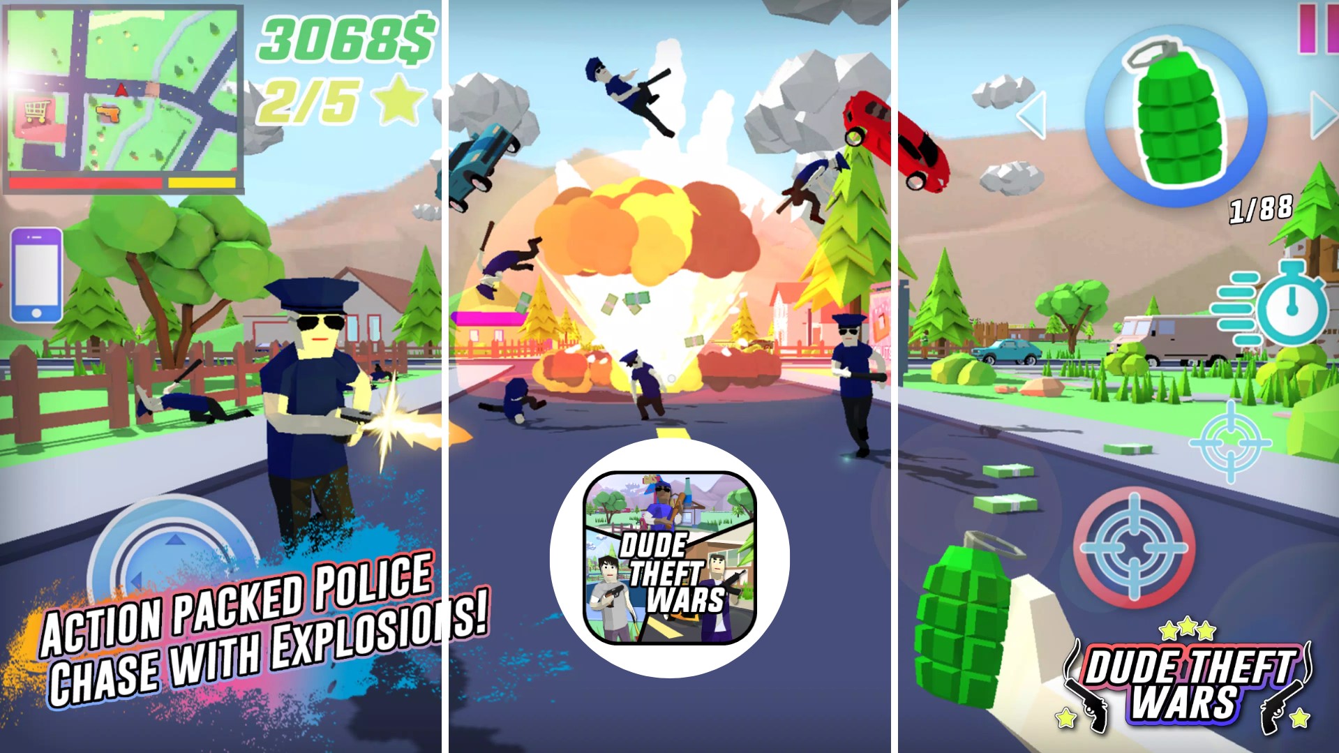 Penjelasan Singkat Game Dude Theft Wars Mod Apk