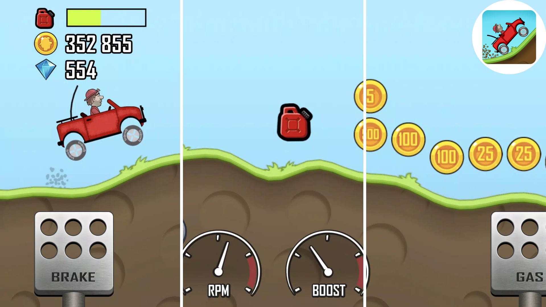 Penjelasan Singkat Game Hill Climb Racing Mod Apk