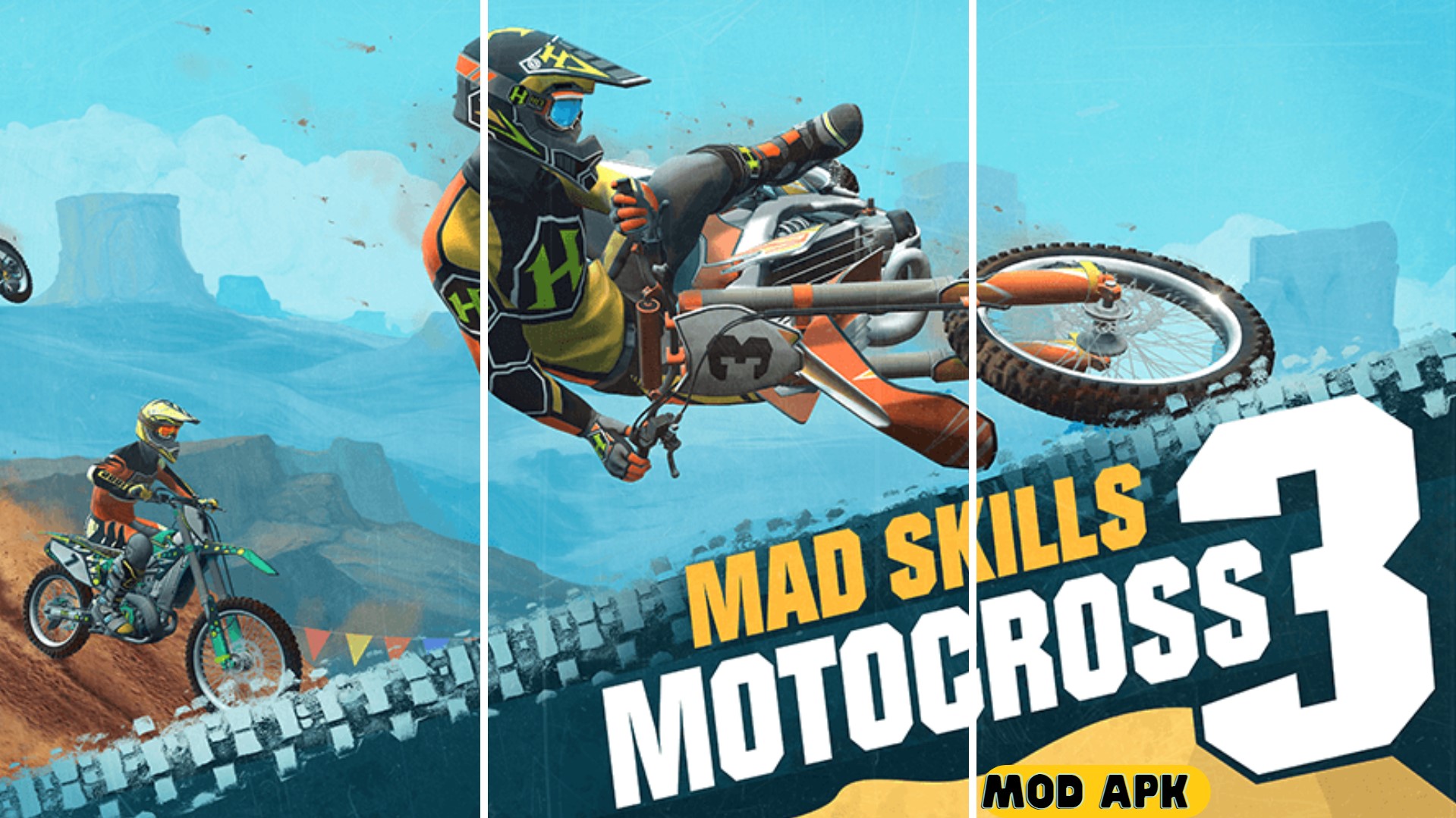 Penjelasan Singkat Game Mad Skills Motocross 3 Mod Apk