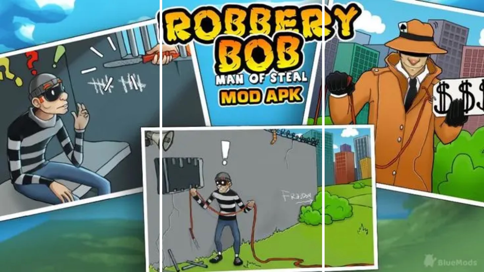 Penjelasan Singkat Game Robbery Bob Mod Apk