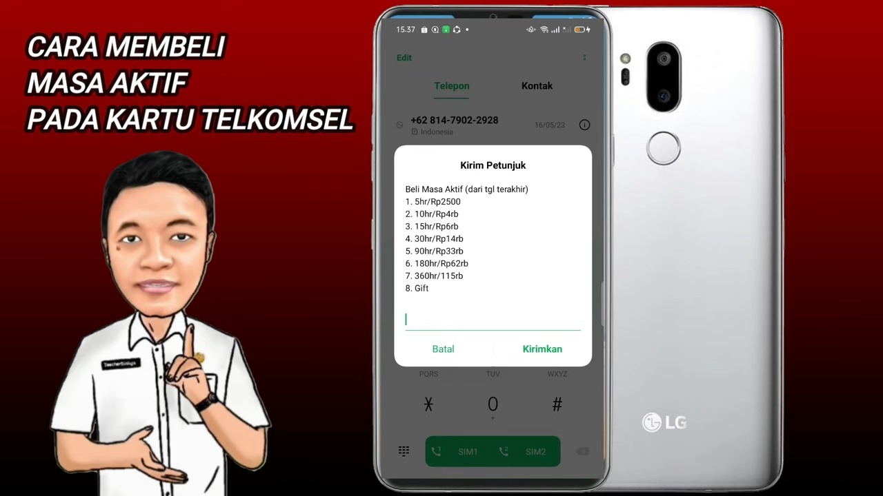 cara membeli masa aktif Telkomsel 3