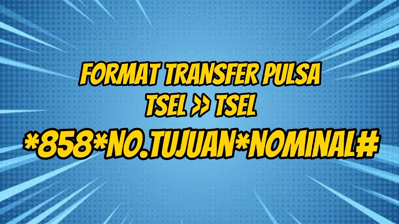 cara transfer pulsa Telkomsel ke XL 2