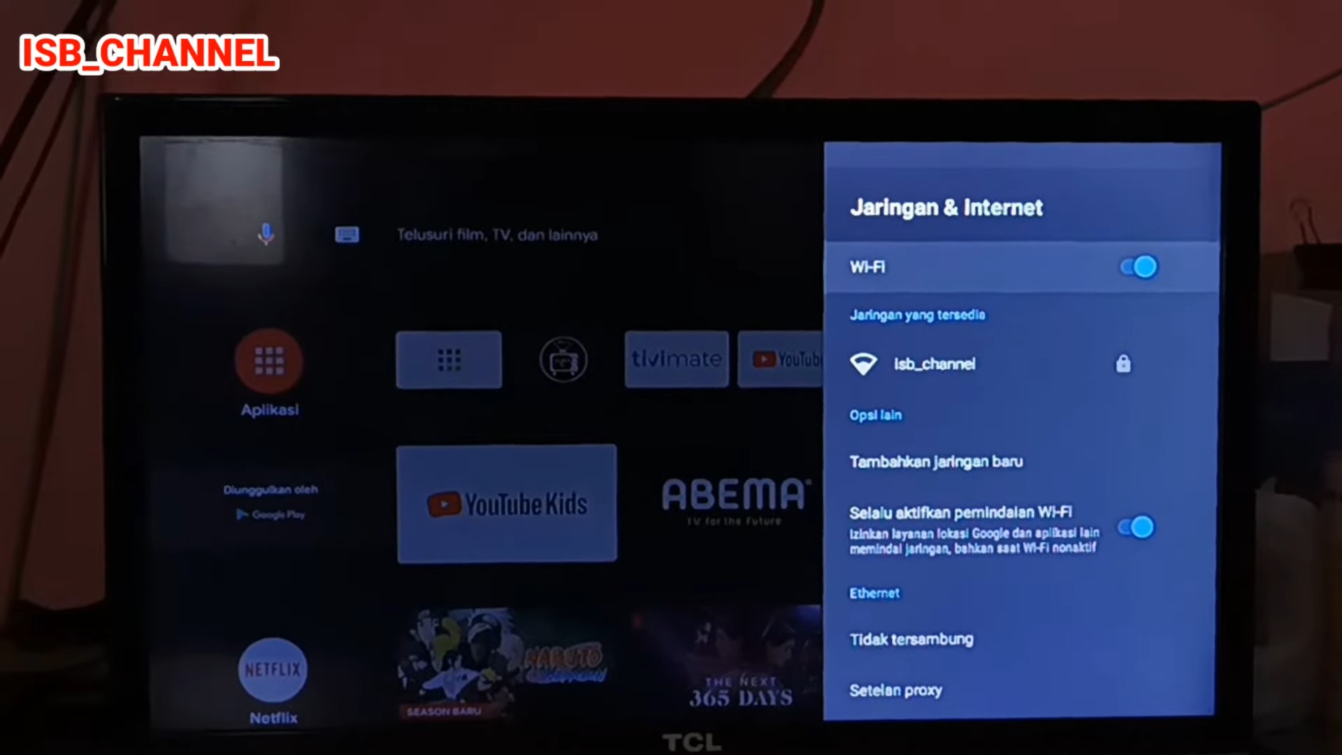 cara menyambungkan WiFi ke TV 2