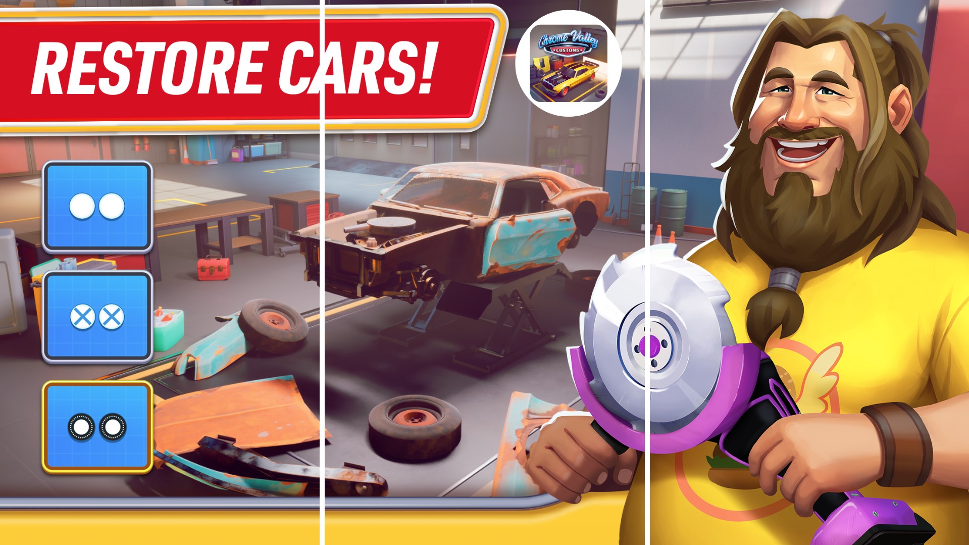 Penjelasan Singkat Game Chrome Valley Customs Mod Apk