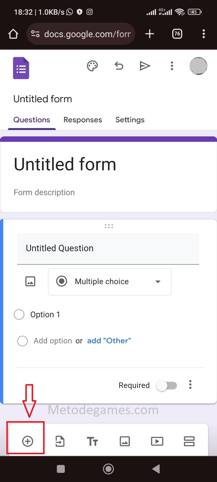 langkah kesembilan cara membuat google form di hp